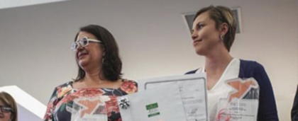 Coordinadora general de Cooperativa Sulá Batsú obtuvo Reconocimiento al Mérito Emprendedor TEC 2018