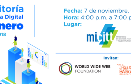 Sulá Batsú presentará Auditoría de la Brecha Digital de Género 2018