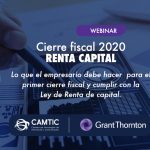 Cierre fiscal 2020 RENTA CAPITAL