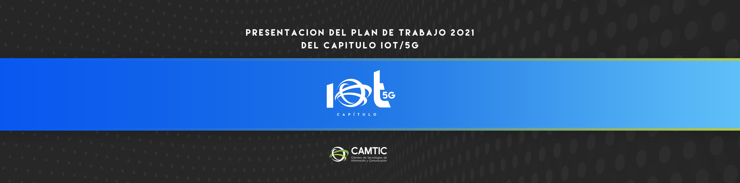 Presentación del plan de trabajo 2021 del Capítulo IoT/5G