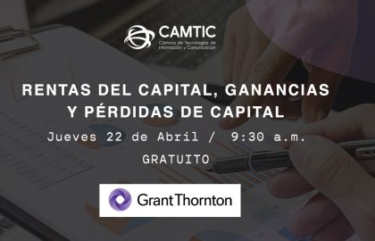 Rentas del capital y ganancias, y pérdidas de capital