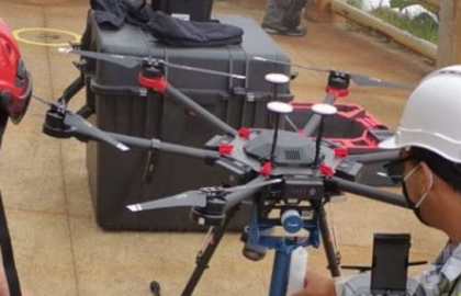 UNA, pionera en uso de drones para recolectar muestras volcánicas