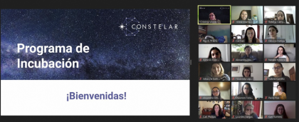 12 mujeres emprendedoras seleccionadas para proceso de incubación de programa CONSTELAR