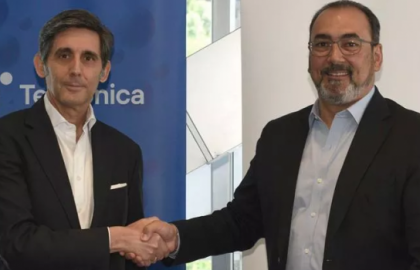 Telefónica y CAF firman convenio para impulsar digitalización inclusiva y sostenible en Latinoamérica