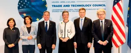 UE y EE. UU. mantienen sólida cooperación comercial y tecnológica en momento de desafíos mundiales