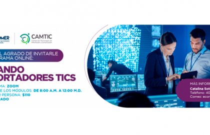 Abierta inscripción para programa “Creando Exportadores TICS 2024” organizado por CAMTIC y Procomer