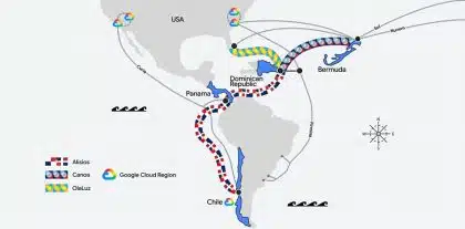 Google anuncia tres nuevos cables submarinos entre América y Europa para facilitar conectividad futura