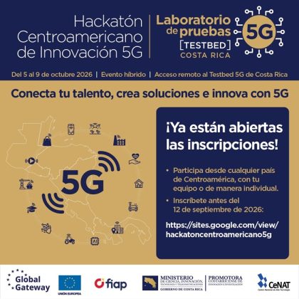 Abren inscripciones al Hackatón Centroamericano de Innovación 5G